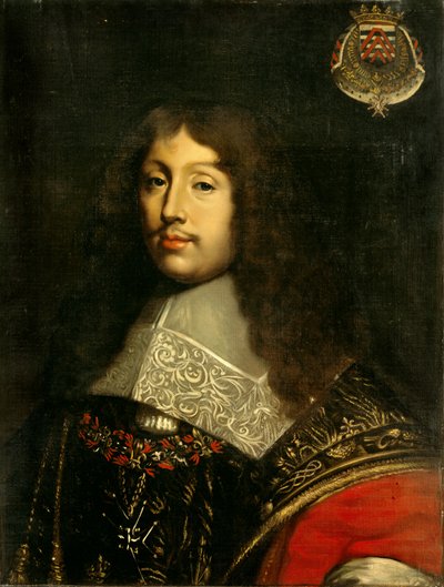 Portret księcia Francois de la Rochefoucauld (1613-1680), francuskiego pisarza Obraz Theodore Chasseriau (1819-1856) XIX-wieczne słońce. 0,73x0,57 m² autorstwa Théodore Chassériau