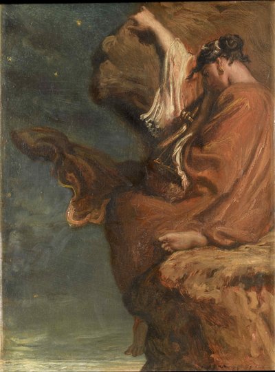 Safona, 1849. autorstwa Théodore Chassériau
