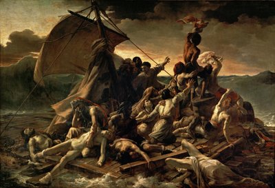 Francuski:  Le Radeau de La Méduse Tratwa Meduzy autorstwa Theodore Gericault