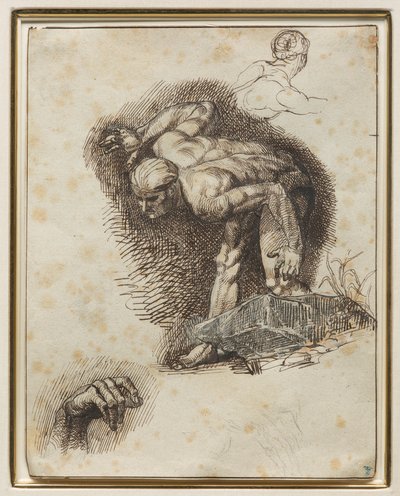 Géricault - Wspinacze, między 1791 a 1824 rokiem autorstwa Theodore Gericault