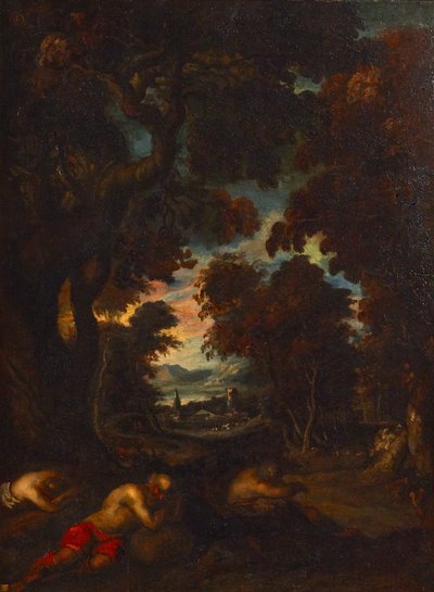 Géricault - Sen chłopów, ok. 1808-12 r. autorstwa Theodore Gericault