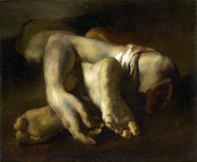 Badanie stóp i dłoni autorstwa Theodore Gericault