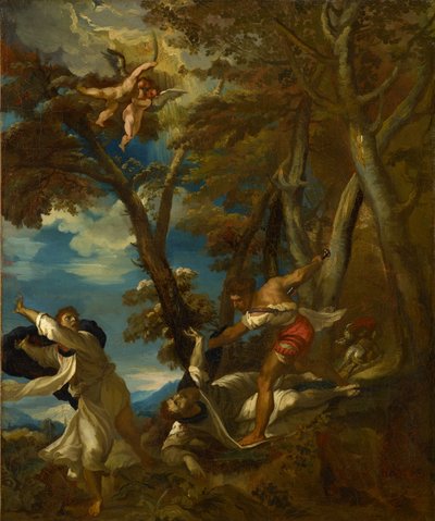 Męczeństwo świętego Piotra (wg Tycjana) autorstwa Theodore Gericault