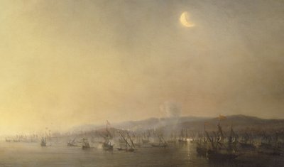 Bitwa morska pod Kartageną w dniu 3 września 1643 r. autorstwa Théodore