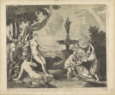 Diana odkrywa ciążę Callisto . autorstwa Théodorus van Kessel