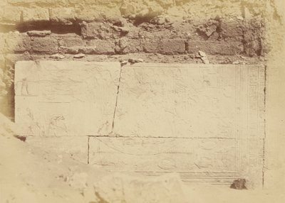Sakkarah, inskrypcje grobowca Ptah-Mesa autorstwa Théodule Devéria