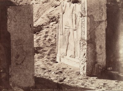 Grób Ptahmose, Sakkara Memfis, 1859. autorstwa Théodule Devéria
