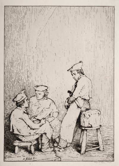 Mapa. autorstwa Auguste Theodule Ribot