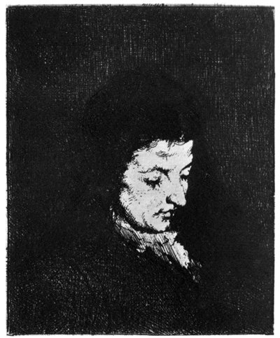 Chłopka, Chłopka, c1840-1890 1924 autorstwa Auguste Theodule Ribot