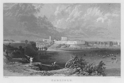 Carlisle (grawerowanie) autorstwa Thomas (after) Allom