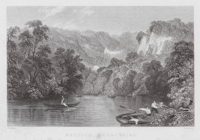 Matlock, Derbyshire (grawerowanie) autorstwa Thomas (after) Allom