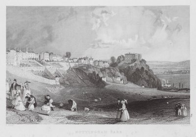 Nottingham Park (grawerowanie) autorstwa Thomas (after) Allom