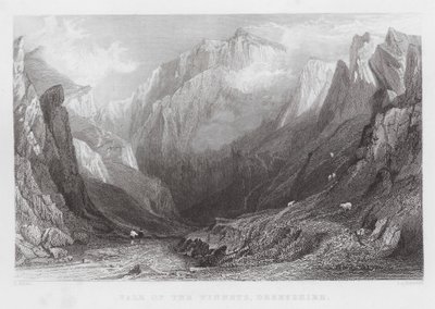 Vale of the Winnets, Derbyshire (grawerowanie) autorstwa Thomas (after) Allom