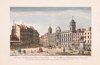 Northumberland House, Charing Cross autorstwa Thomas (after) Bowles