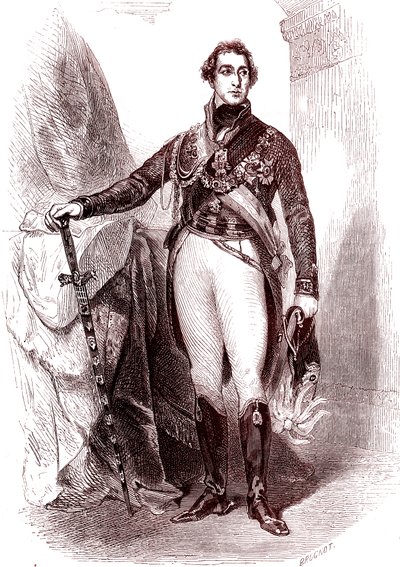 Artur z Wellesley, książę Wellington autorstwa Thomas (after) Lawrence