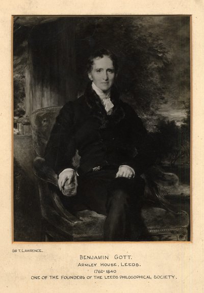 Portret Benjamina Gotta autorstwa Thomas (after) Lawrence