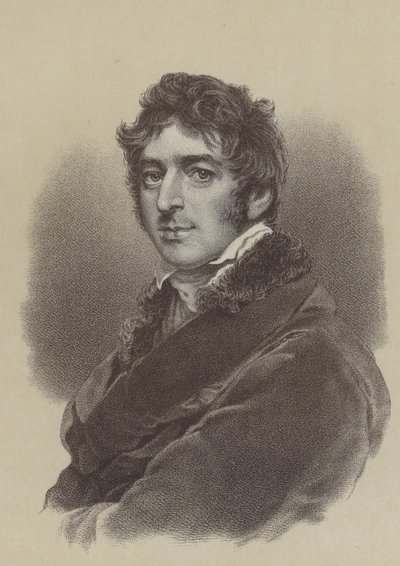 William Lamb, 2. wicehrabia Melbourne, premier Wielkiej Brytanii 1834 i 1835-1841 (lito) autorstwa Thomas (after) Lawrence