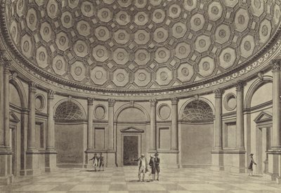 Giełda maklerska, Rotunda Sir Roberta Taylora, Bank of England (lito) autorstwa Thomas (after) Malton