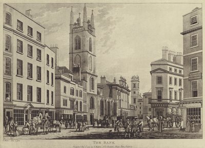 Bank Anglii autorstwa Thomas (after) Malton
