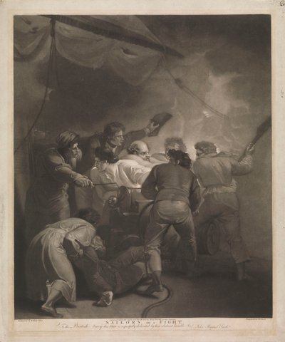 Marynarze w walce autorstwa Thomas (after) Stothard
