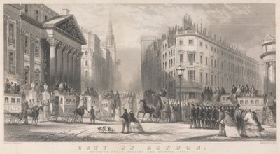 City of London, Mansion House, Poultry i Prince