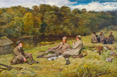 Polowanie w Stobhall (Perthshire) autorstwa Thomas Alexander Ferguson Graham