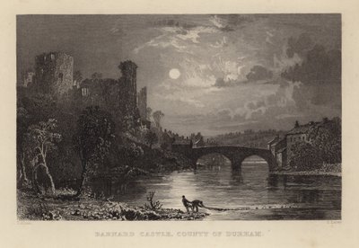 Zamek Barnarda autorstwa Thomas Allom