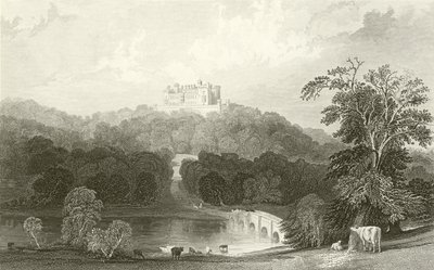 Zamek Belvoir, Leicestershire autorstwa Thomas Allom