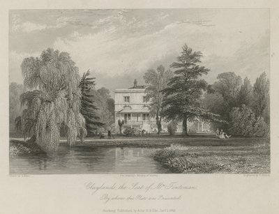Claylands, siedziba pani Fentima autorstwa Thomas Allom