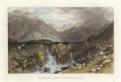 Mardale Head, Westmoreland autorstwa Thomas Allom