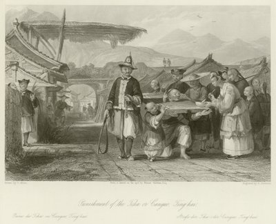 Kara Tcha lub Cangue autorstwa Thomas Allom