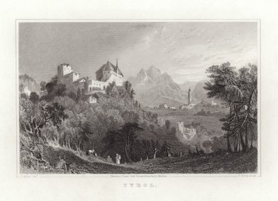 Tyrol autorstwa Thomas Allom