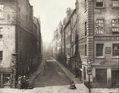 Bell Street od strony High Street, nr 14 autorstwa Thomas Annan