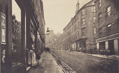 Head of High Street. autorstwa Thomas Annan