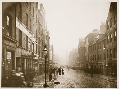 High Street, Glasgow, ok.1878 autorstwa Thomas Annan