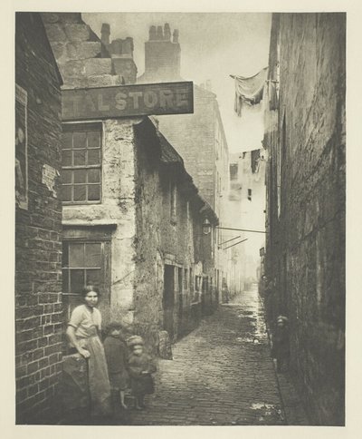 Old Vennel przy High Street autorstwa Thomas Annan