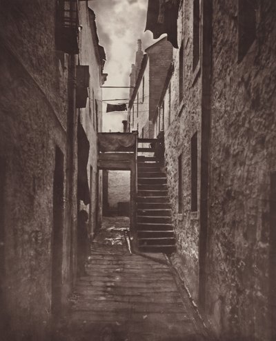 Tablica 32: Zamknij, nr 128 Saltmarket, 1868-1871, wydrukowany 1877. autorstwa Thomas Annan