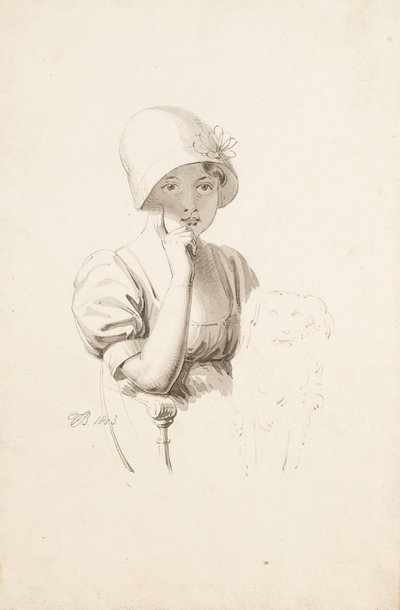 Charlotte Nelson autorstwa Thomas Baxter