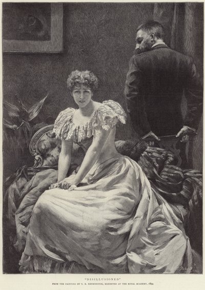 Rozczarowany, autorstwa Thomasa Benjamina Kenningtona autorstwa Thomas Benjamin Kennington