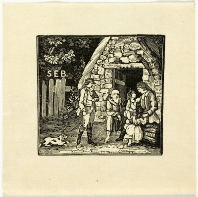 Książka ilustracja autorstwa Thomas Bewick