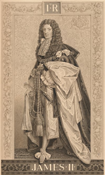 Jakuba II, 1886 r. autorstwa Thomas Browne