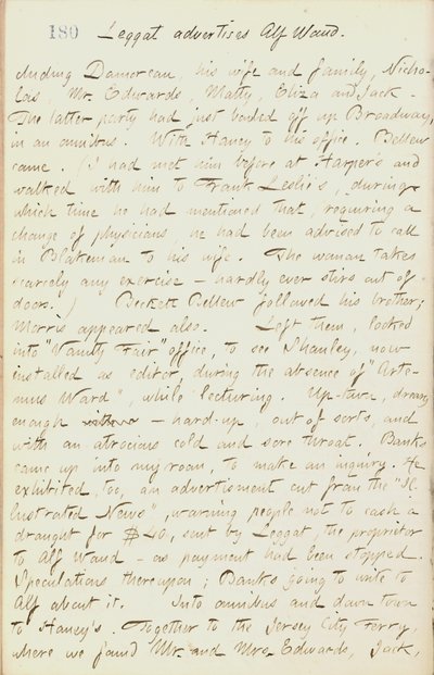 Pamiętniki Thomasa Butlera Gunna - Tom 18, strona 198, 29 stycznia 1862 r autorstwa Thomas Butler Gunn