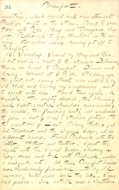 Pamiętniki Thomasa Butlera Gunna - Tom 20, strona 104, 12 lipca 1862 r autorstwa Thomas Butler Gunn