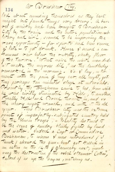 Pamiętniki Thomasa Butlera Gunna - Tom 21, strona 148, 31 grudnia 1862 r autorstwa Thomas Butler Gunn