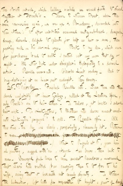 Pamiętniki Thomasa Butlera Gunna - Tom 5, strona 21, 25-26 sierpnia 1852 r autorstwa Thomas Butler Gunn