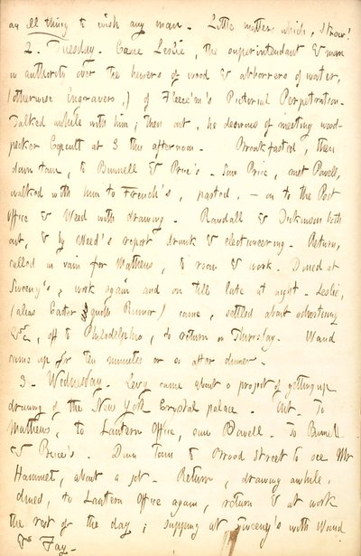 Pamiętniki Thomasa Butlera Gunna - Tom 5, strona 83, 1-3 listopada 1852 r autorstwa Thomas Butler Gunn