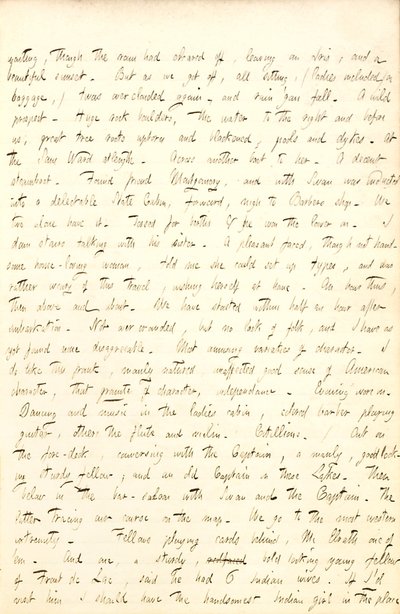 Pamiętniki Thomasa Butlera Gunna - Tom 6, strona 59, 13 sierpnia 1853 r autorstwa Thomas Butler Gunn