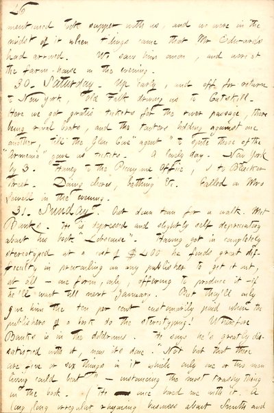 Pamiętniki Thomasa Butlera Gunna - Tom 8, strona 53, 29-31 sierpnia 1856 r autorstwa Thomas Butler Gunn