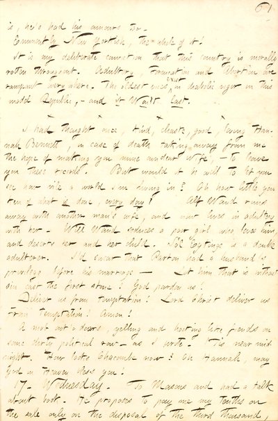 Pamiętniki Thomasa Butlera Gunna - Tom 8, strona 68, 16-17 września 1856 r autorstwa Thomas Butler Gunn