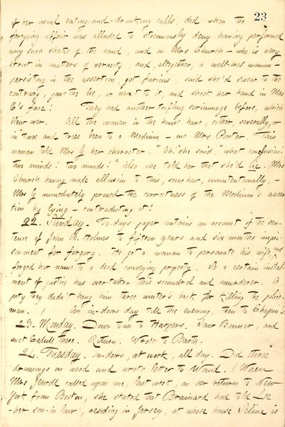 Pamiętniki Thomasa Butlera Gunna - tom 9, strona 32, 21-24 listopada 1857 r autorstwa Thomas Butler Gunn